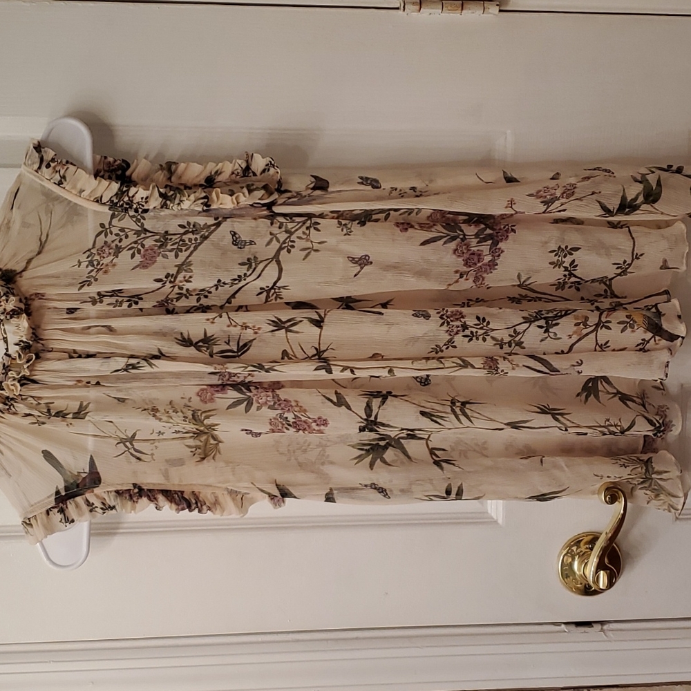 ZIMMERMANN FLOWER BLOUSE (can fit size 2)